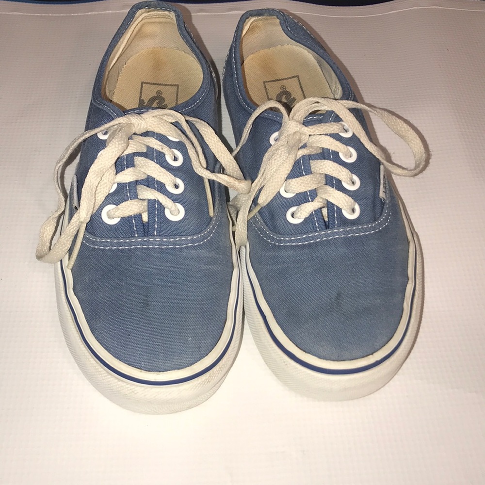 Unisex Blue Vans Size 6